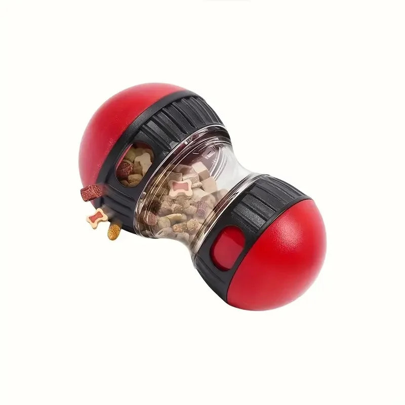 Interactive dog snack dispenser toy