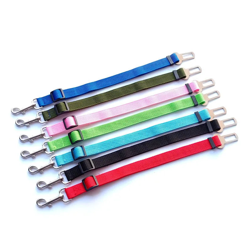 Adjustable Pet Car Safety Seat Belt and Leash