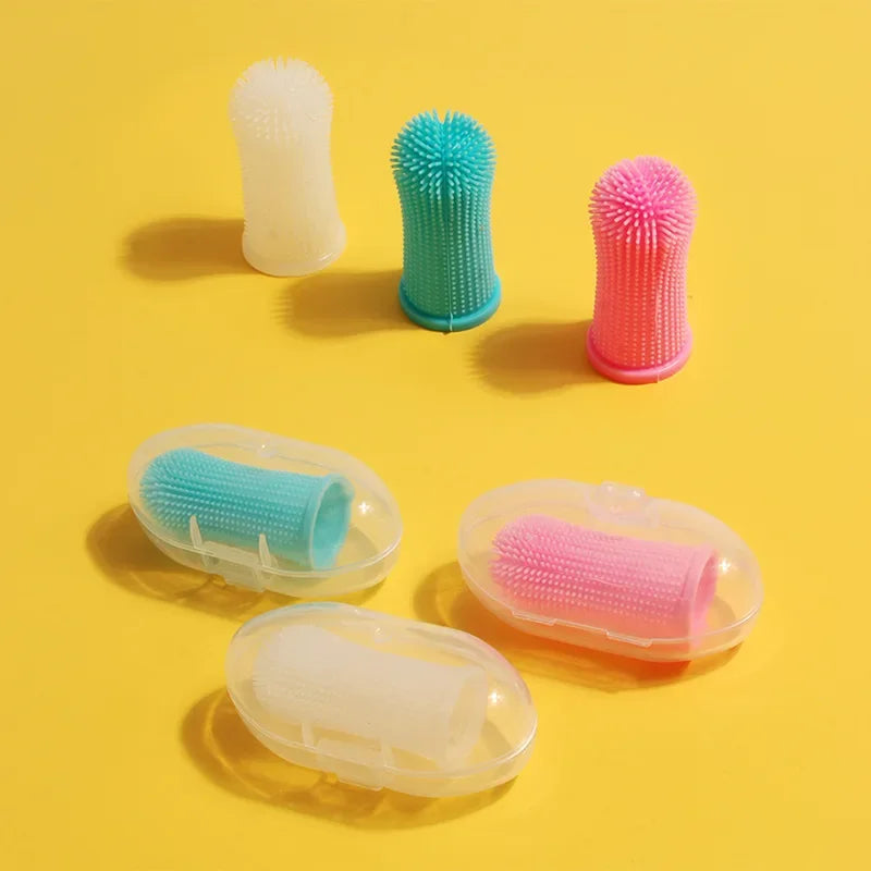 Reliable Pet finger toothbrush