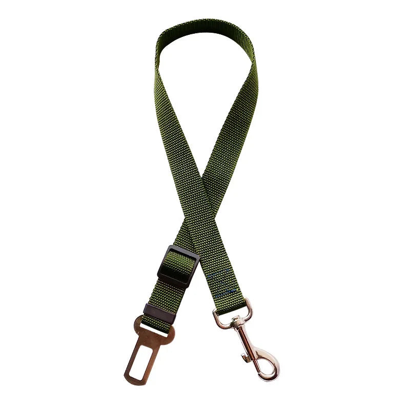 Adjustable Pet Car Safety Seat Belt and Leash