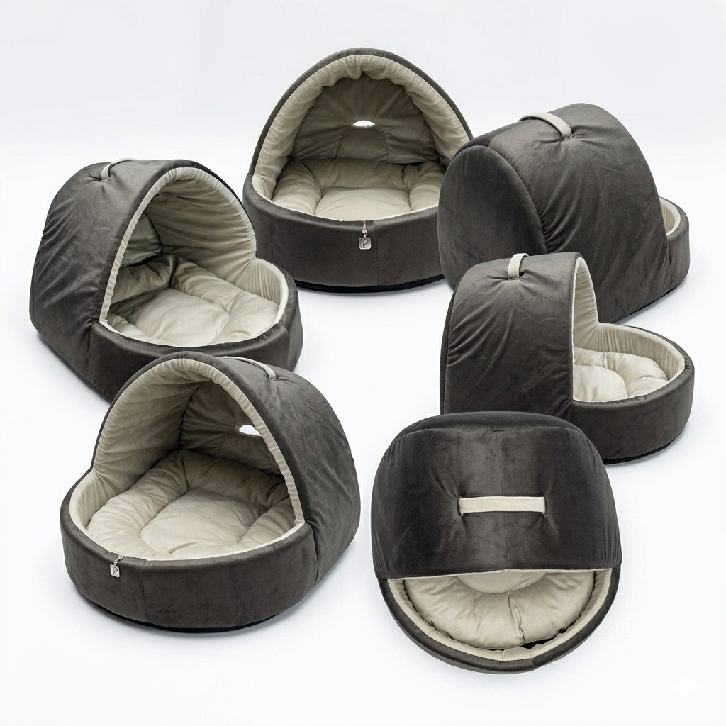 Hut Style Comfortable Pet House for Dogs & Cats – L